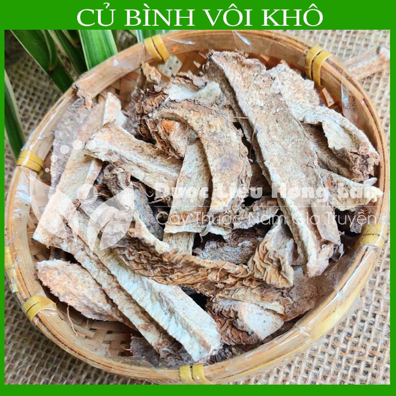 Củ Bình Vôi khô sạch đóng gói 1kg