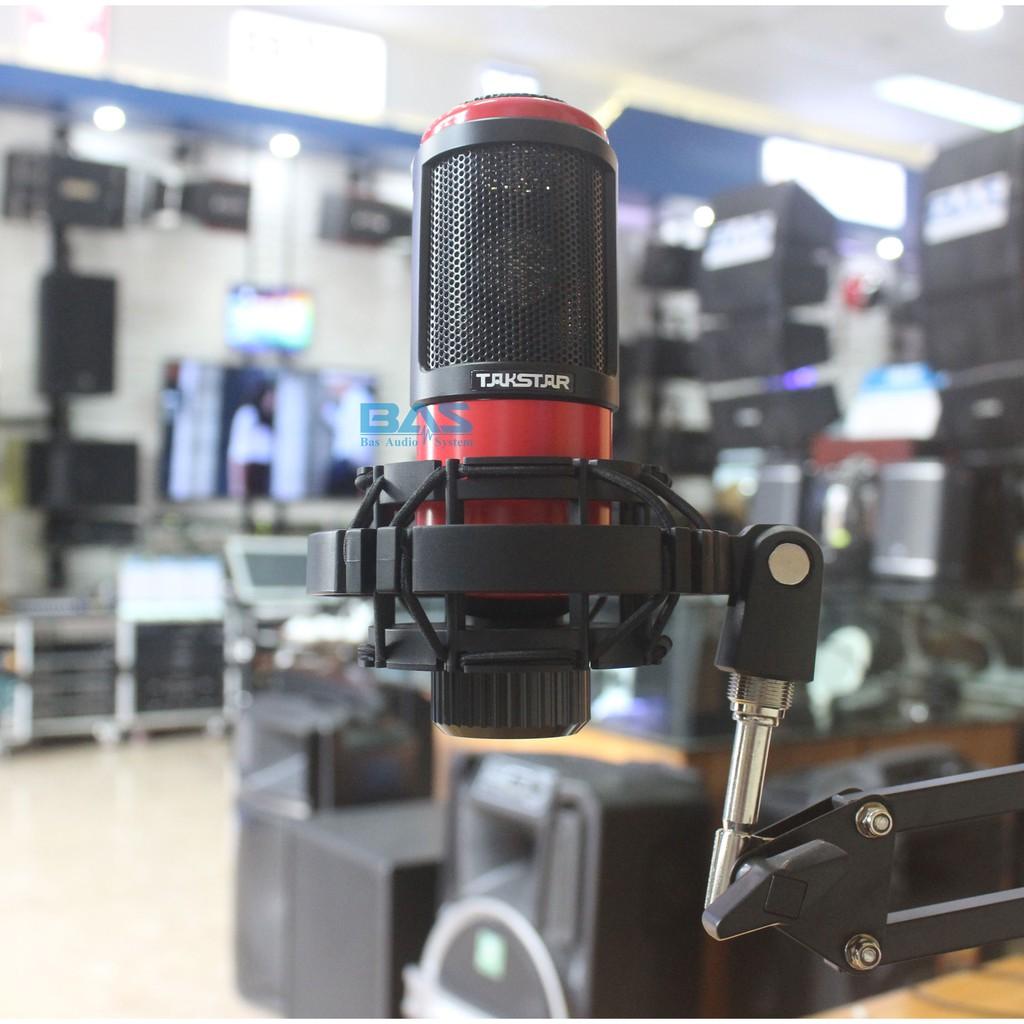 Micro thu âm TAKSTAR PC K-320, mic livestream, mic hát karaoke chính hãng TAKSTAR