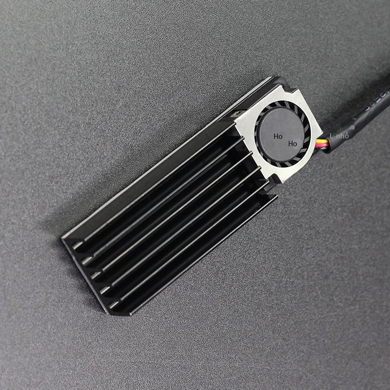 Bộ tản nhiệt đĩa cứng m.2 phong cách mới nhất Quạt làm mát SSD PCI-E NVME 2280 M.2 áo làm mát trạng thái rắn