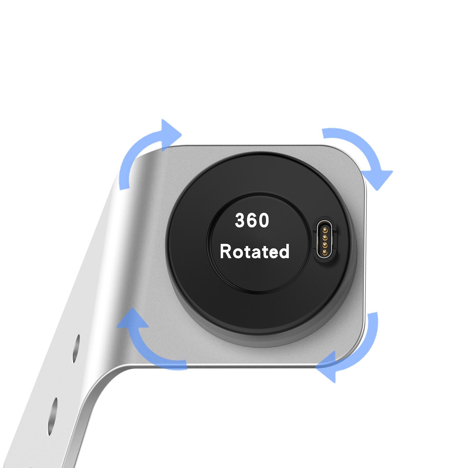 For Garmin Forerunner 745 Quatix 5 Charger, USB Charging Cable Dock Accessories for Garmin Forerunner 745 Quatix 5 D2 Delta Vivoactive 3