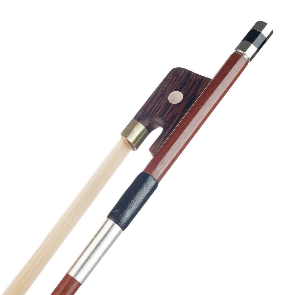 1 Piece Brazilwood Stick Upright Double Bass Bow French Style