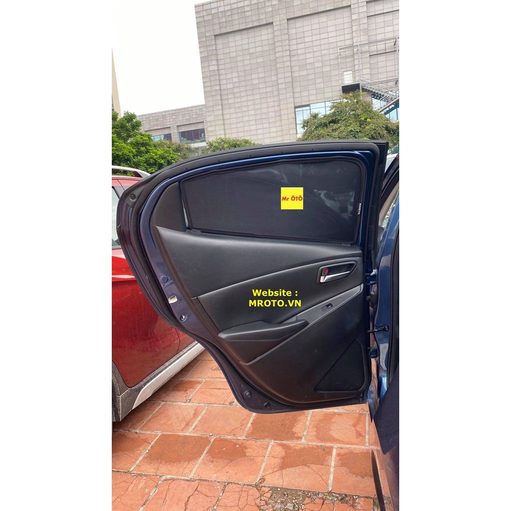 Rèm Che Nắng Xe Mazda 2 Sedan Hàng Loại 1. Cam Kết Vải Dày Dặn, Chuẩn Khít Theo Xe