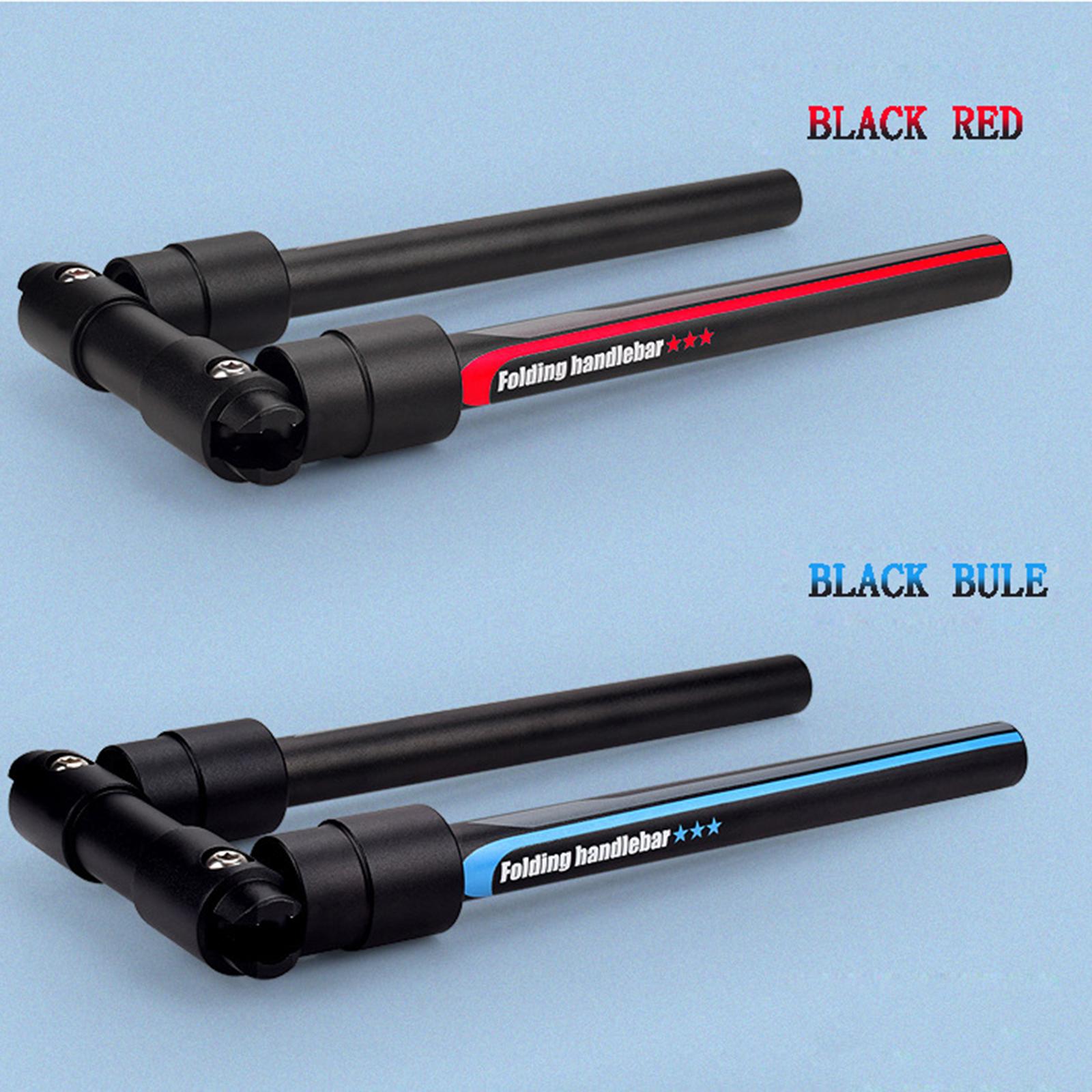 Bike Folding Handlebar Aluminum Alloy Electric Scooter MTB Road Bicycle Handlebars Quick Release Foldable Handle Bar 31.8mm/25.4mm