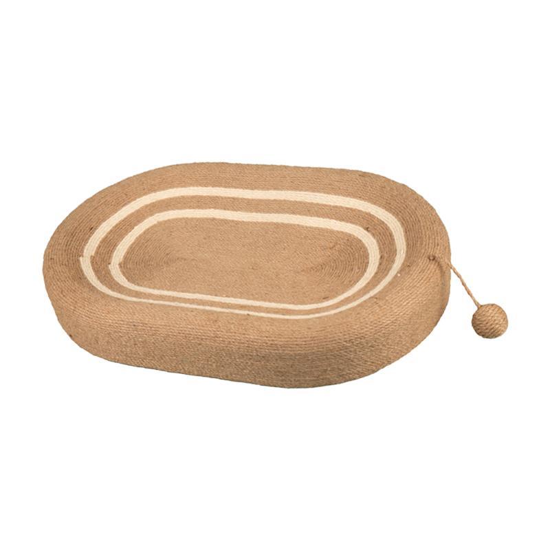 Cat Scratcher Lounge Bed Interactive Toy Ball Scratcher Pad Cat Scratcher Board for Couch Kitty Small Medium Large Cats Sleeping Indoor Cats