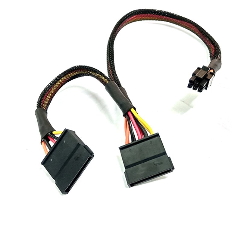 Cáp nguồn 6pin sang sata dùng cho máy Dell 3250 V3650 V3655