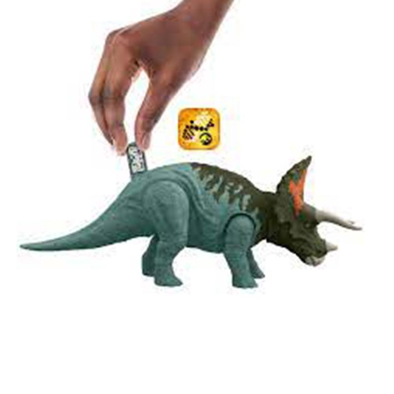 Đồ Chơi JURASSIC WORLD MATTEL Khủng Long Triceratops Có Âm Thanh HDX40/HDX17