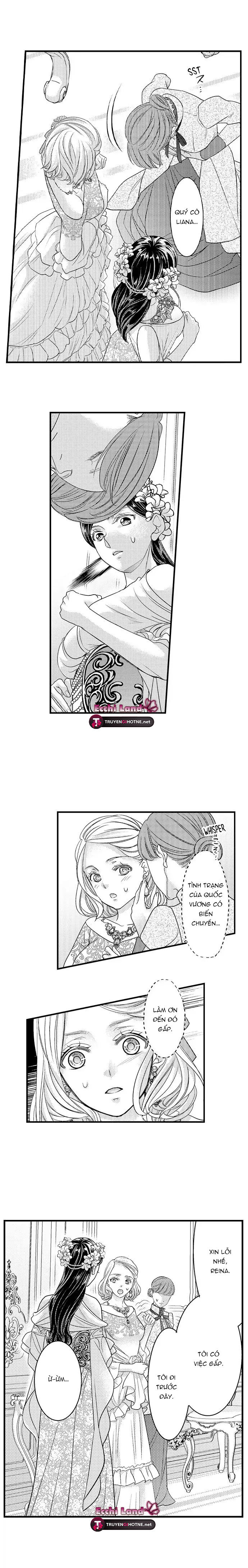 chuyển sinh vào thế giới khác ~ nếu muốn trở thành nữ hoàng hãy tìm cách để được hoàng đế sủng ái vào ban đêm chapter 63.2 2