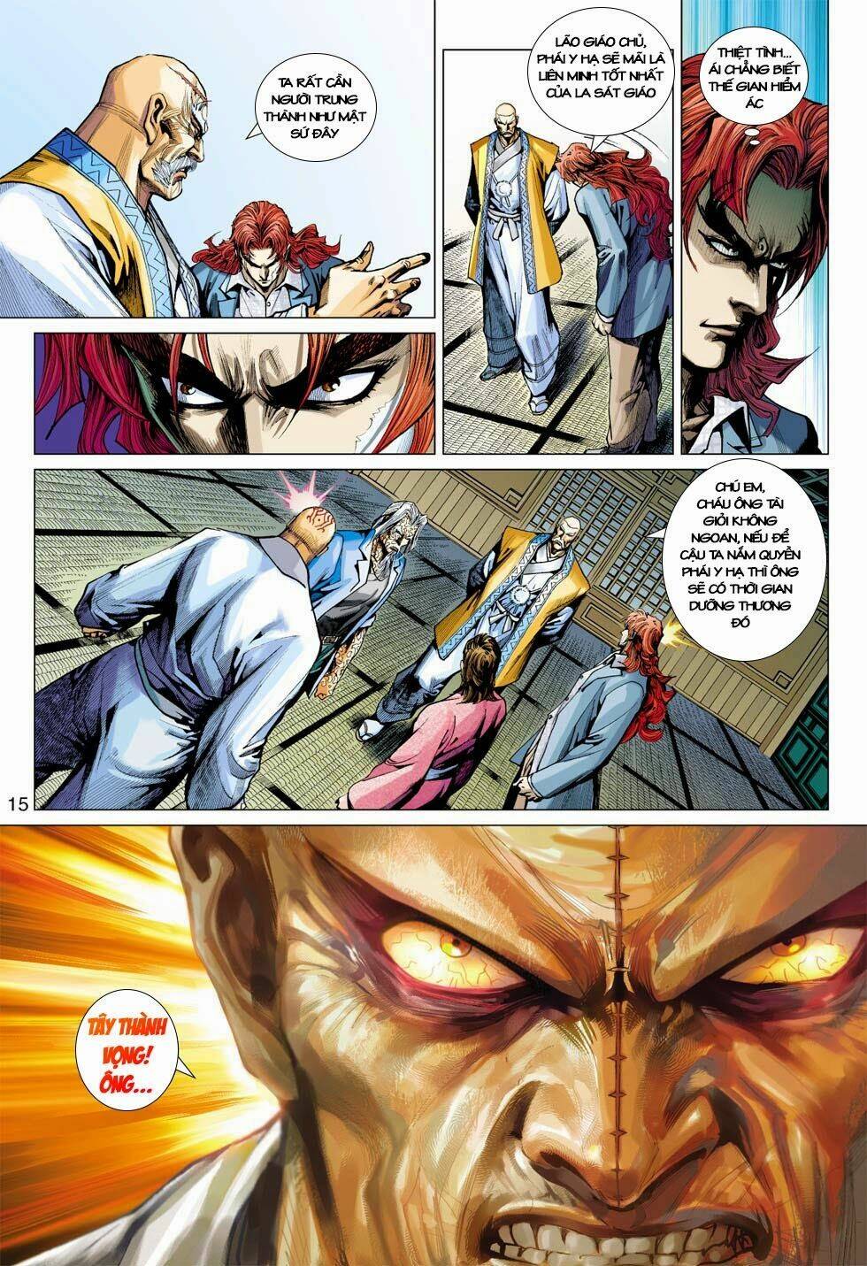 tân tác long hổ môn chapter 408 15