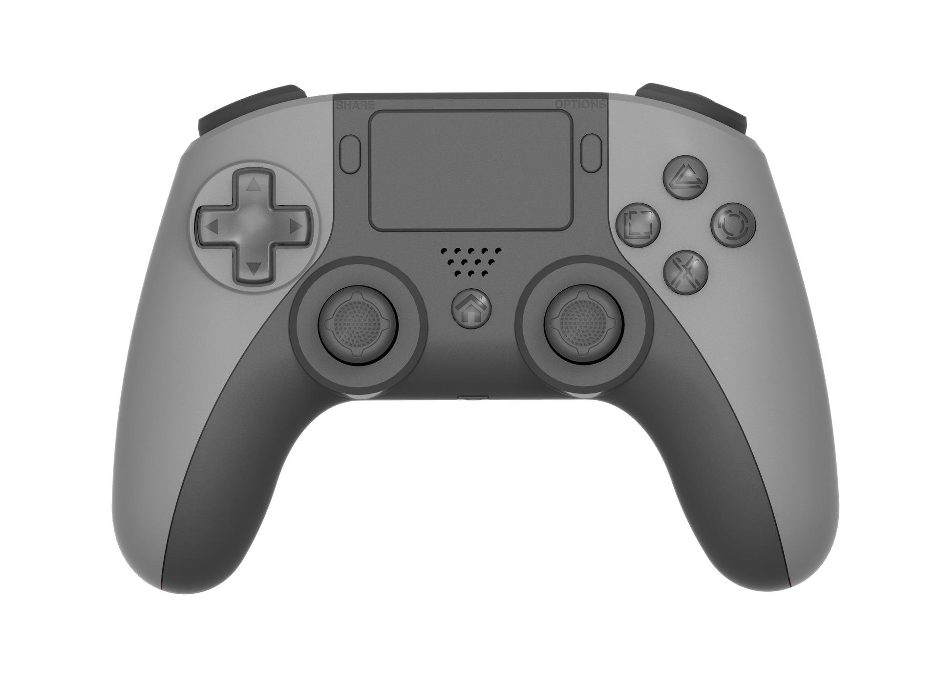 Phong cách mới nhất PS4slim Bluetooth không dây lập trình con quay hồi chuyển somatosensory sáu trục rung kép PS5 hình PS4pro tay cầm chơi game