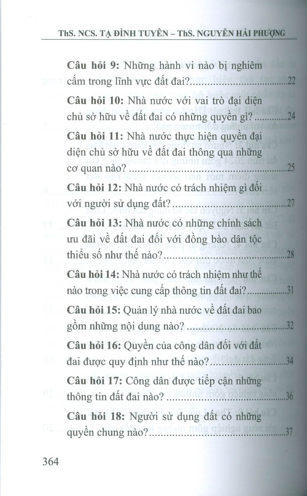 200 Câu Hỏi Và Trả Lời Về Luật Đất Đai Năm 2024 (Sách chuyên khảo) - ThS. NCS. Tạ Đình Tuyên, ThS. Nguyễn Hải Phượng