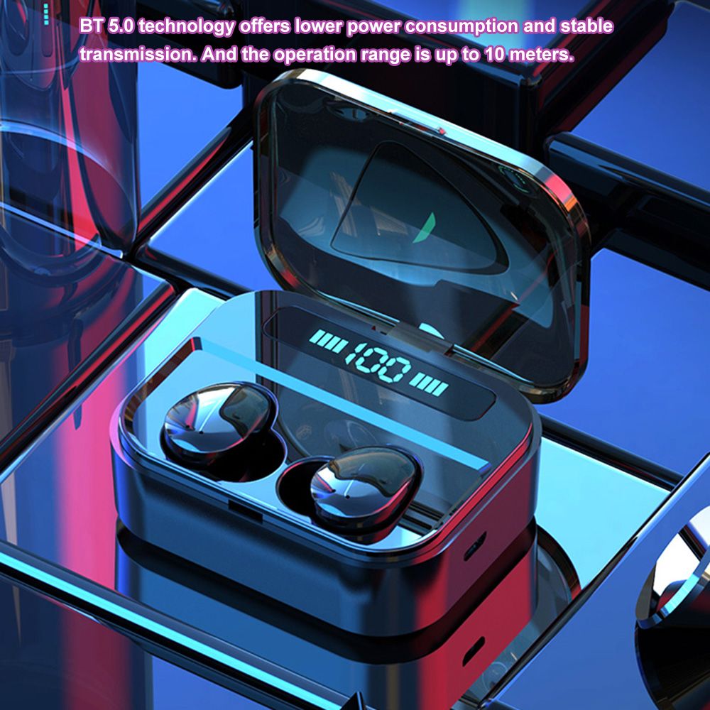 Tai Nghe Nhét Tai Không Dây BTTWS- X7 Stereo Với Hộp Sạc Có Hỗ Trợ Sạc Không Dây