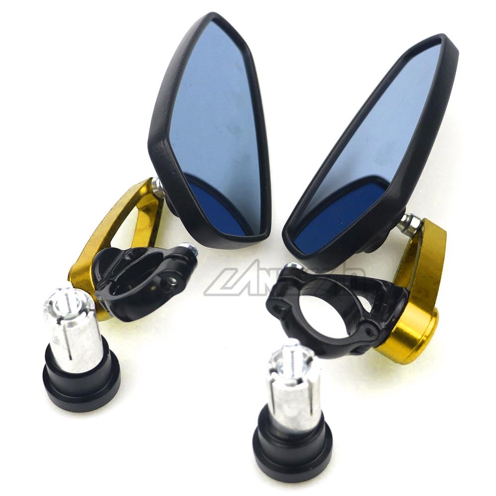 Gương Chiếu Hậu 7/8" 22mm Bằng Nhôm CNC Cho Xe Máy YAMAHA HONDA