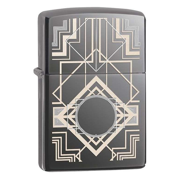 Bật Lửa Zippo 28950 - Bật Lửa Zippo Deco Black Ice