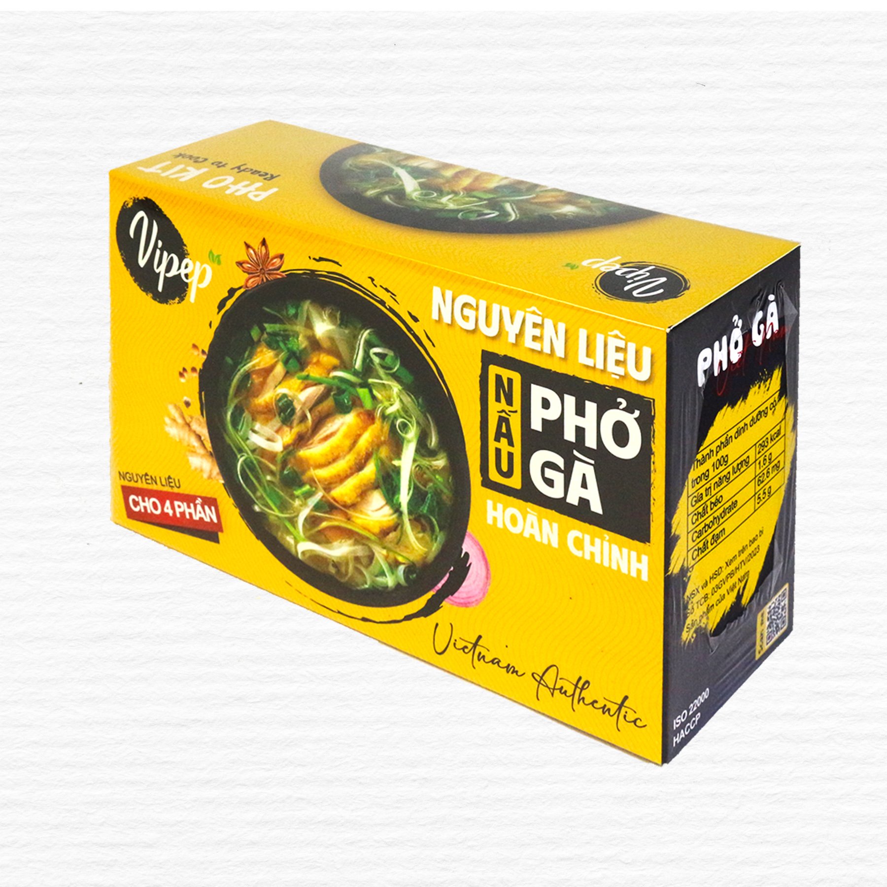 Nguyên Liệu Nấu Phở Gà Hoàn Chỉnh Vipep 320G