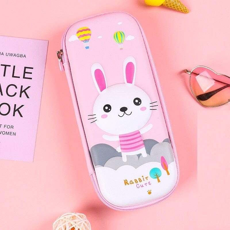 hộp bút 3D cho bé trai và bé gái . Nhựa cao cấp chống sốc - chống nước - tặng kèm ticker