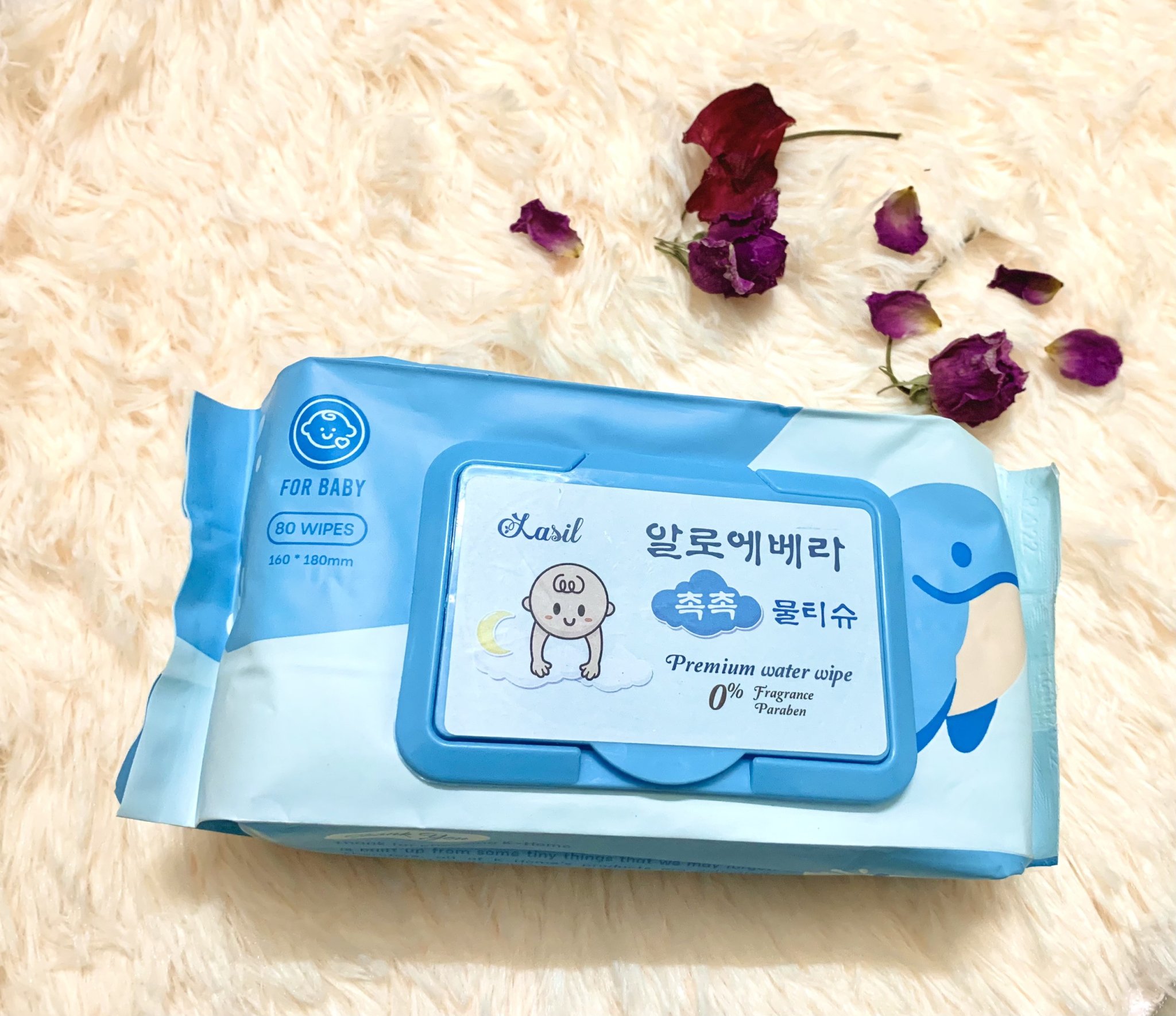 Khăn ướt cao cấp không mùi 80M