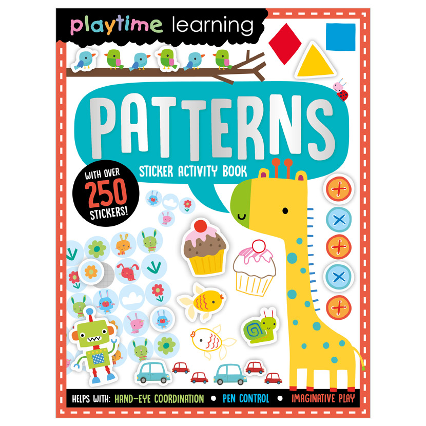 Sách tương tác sticker – Đi tìm quy luật chung - Patterns (Sticker activity book)