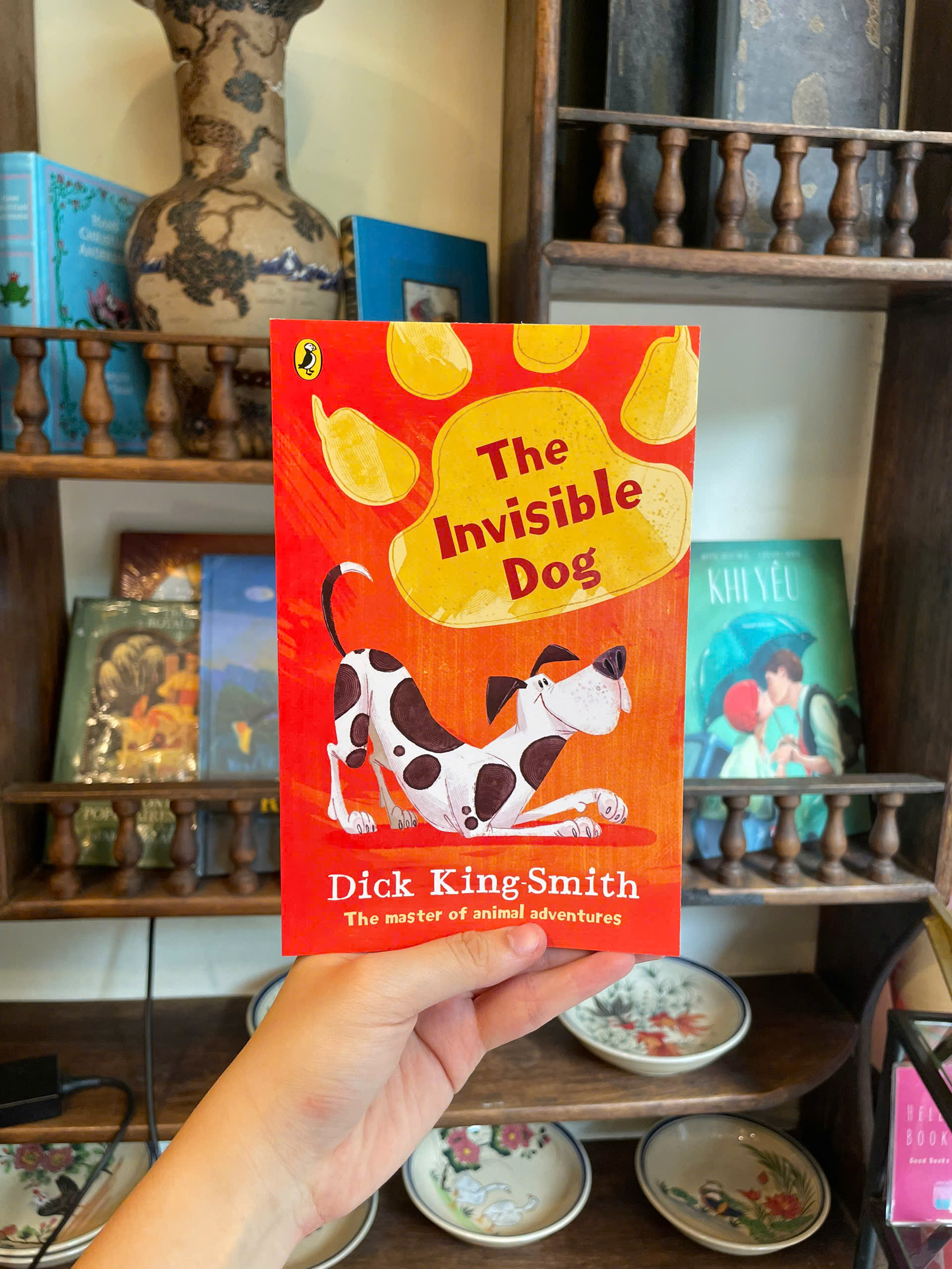 Sách - Invisible Dog by Dick King-Smith - Thiếu nhi tiếng Anh/ Children English Book