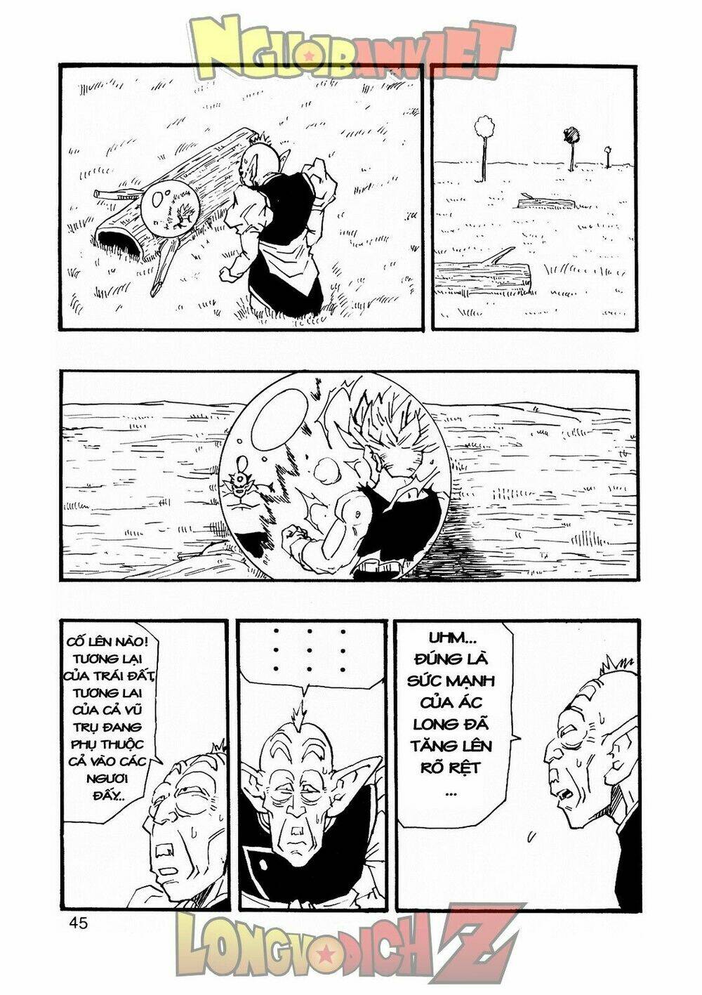 thế giới ngọc rồng - con trai frieza: ize chapter 8 46