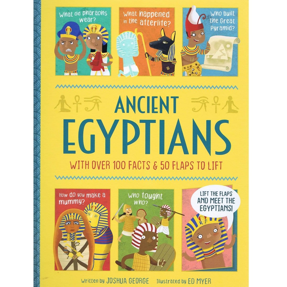 Sách lật mở tương tác - Ancient Egyptians Interactive History Book for Kids