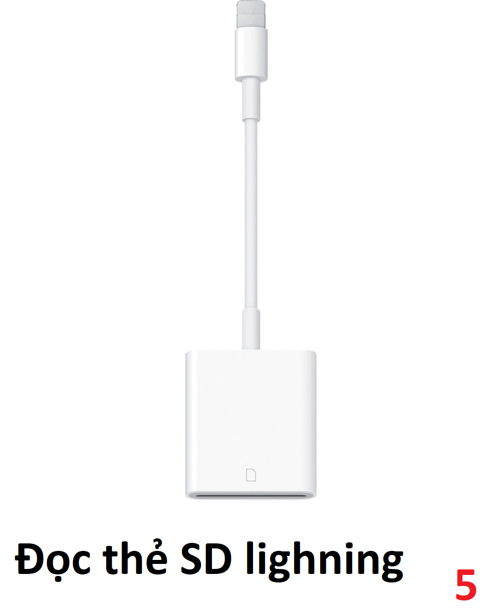 Các loại đầu đọc thẻ điện thoại dành cho Apple, Androi đọc TF, SD, CF, USB