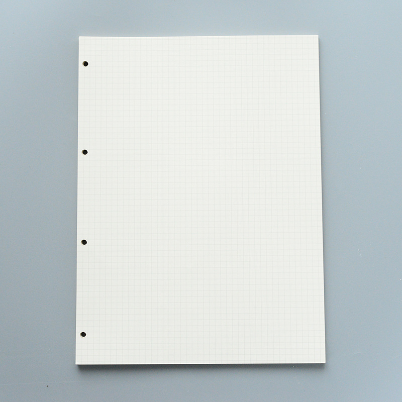 Ruột sổ Giấy thay thế 100gsm B5 9 lỗ A4 4 lỗ A5 6 lỗ phụ kiện sổ planner bullet journal