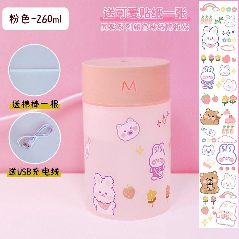 Máy phun sương đèn led ️có thể làm đèn ngủ siêu cute sang chảnh