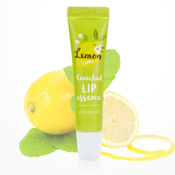 DƯỠNG MÔI THẢO DƯỢC CHANH WELCOS AROUND ME ENRICHED LIP ESSENCE LEMON 8.7g