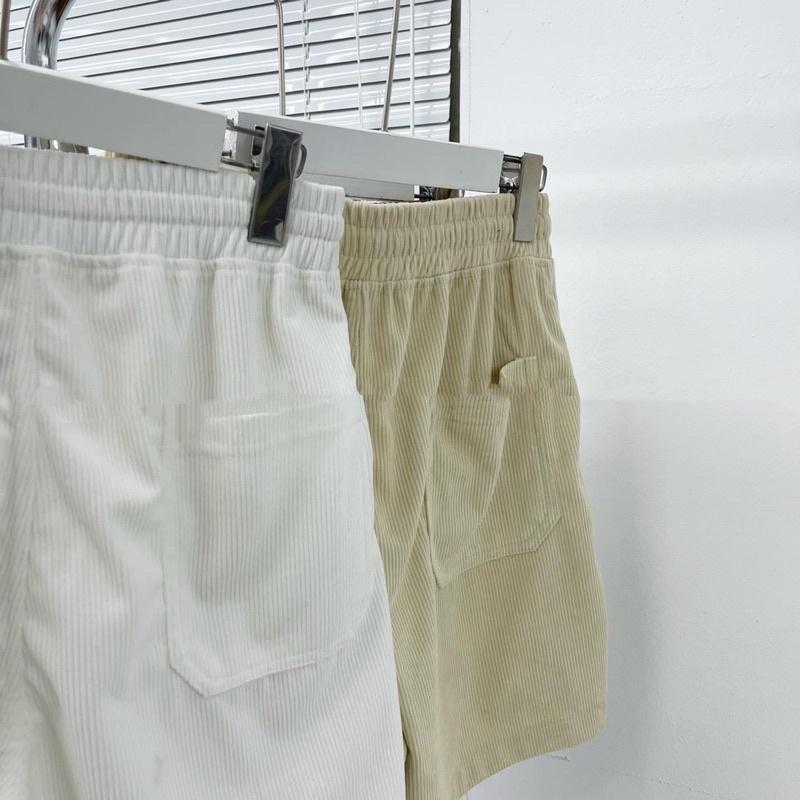 quần short nhung tăm unisex 4 màu