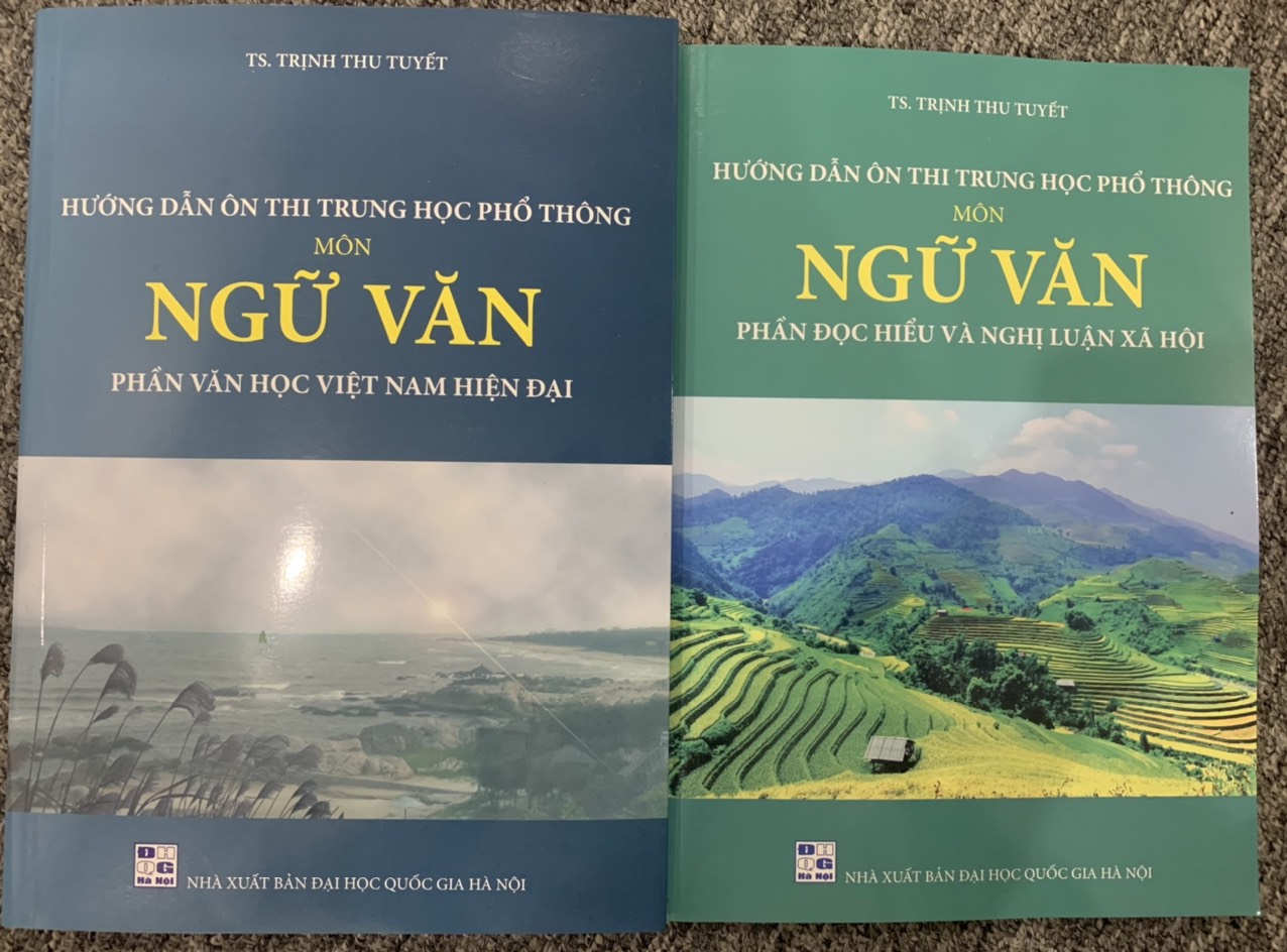 Combo Hướng dẫn ôn thi THPT môn ngữ văn phần văn học việt nam hiện đại và phần đọc hiểu nghị luận xã hội