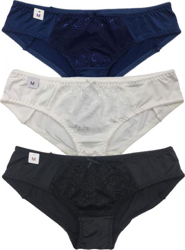 Combo 3 Chiếc Quần Lót Nữ Bikini Cotton iBasic V166