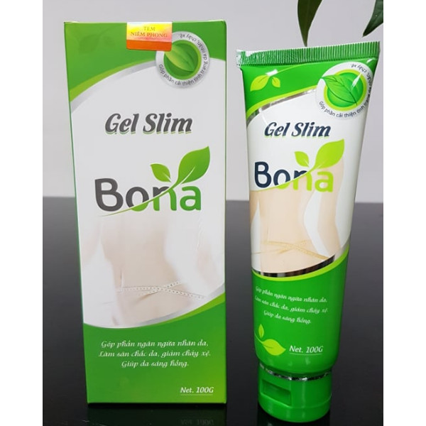 Gel Slim Bona - Gel Massage Hỗ Trợ Đùi Tan Mỡ Bụng Và Săn Chắc Da