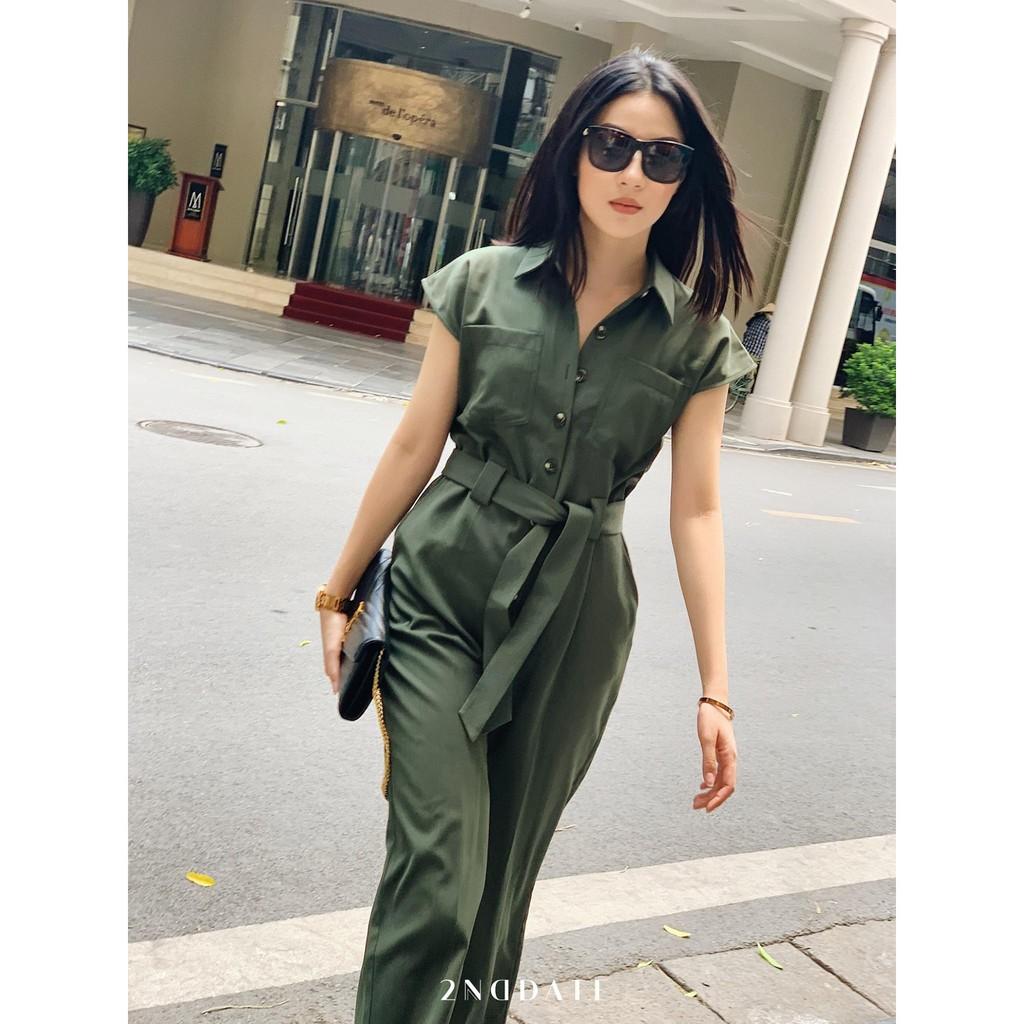 Jumpsuit nữ kiểu đũi xước 2NDDATE JS001MG