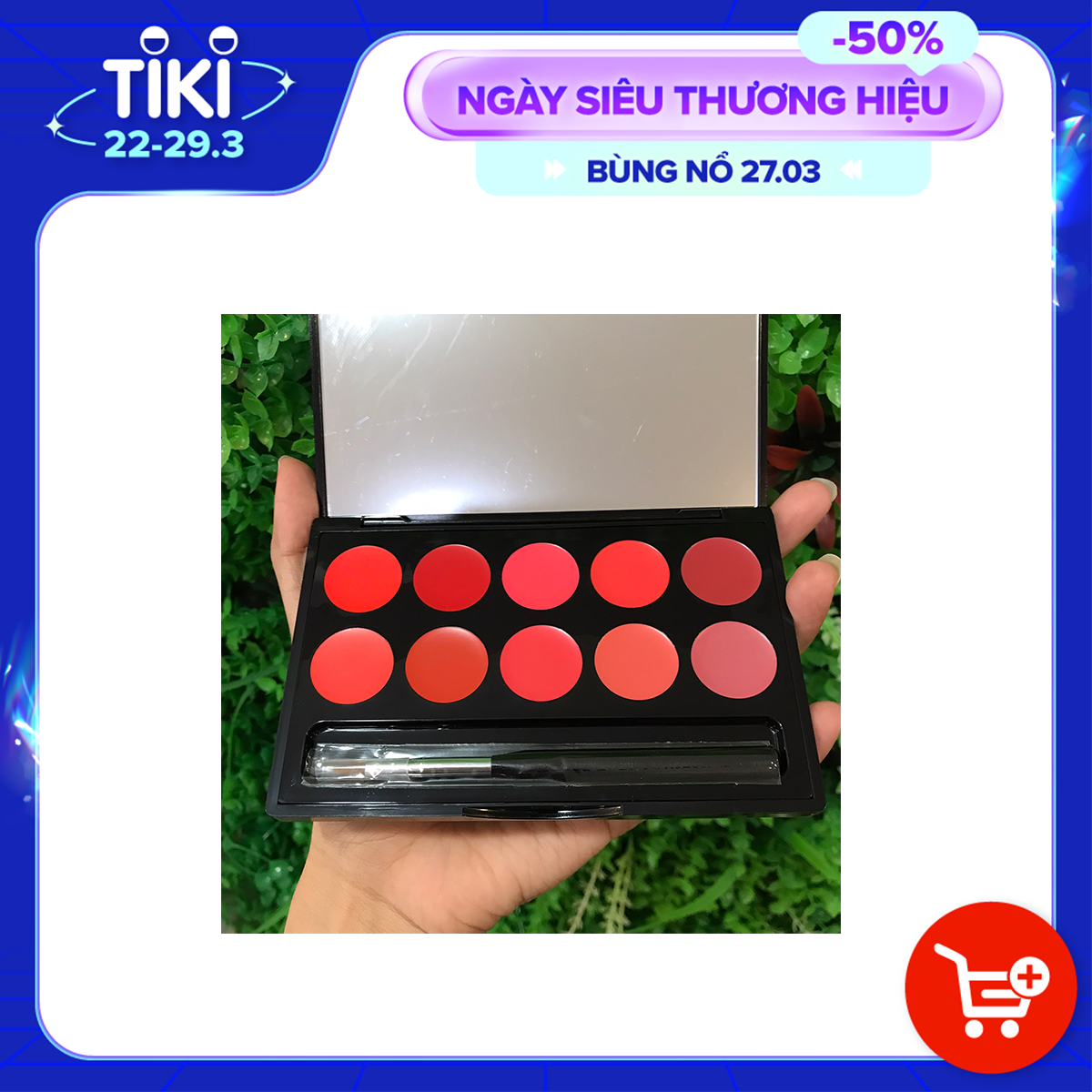 Bảng son OHUI 10 màu Lip pallet 10 colors