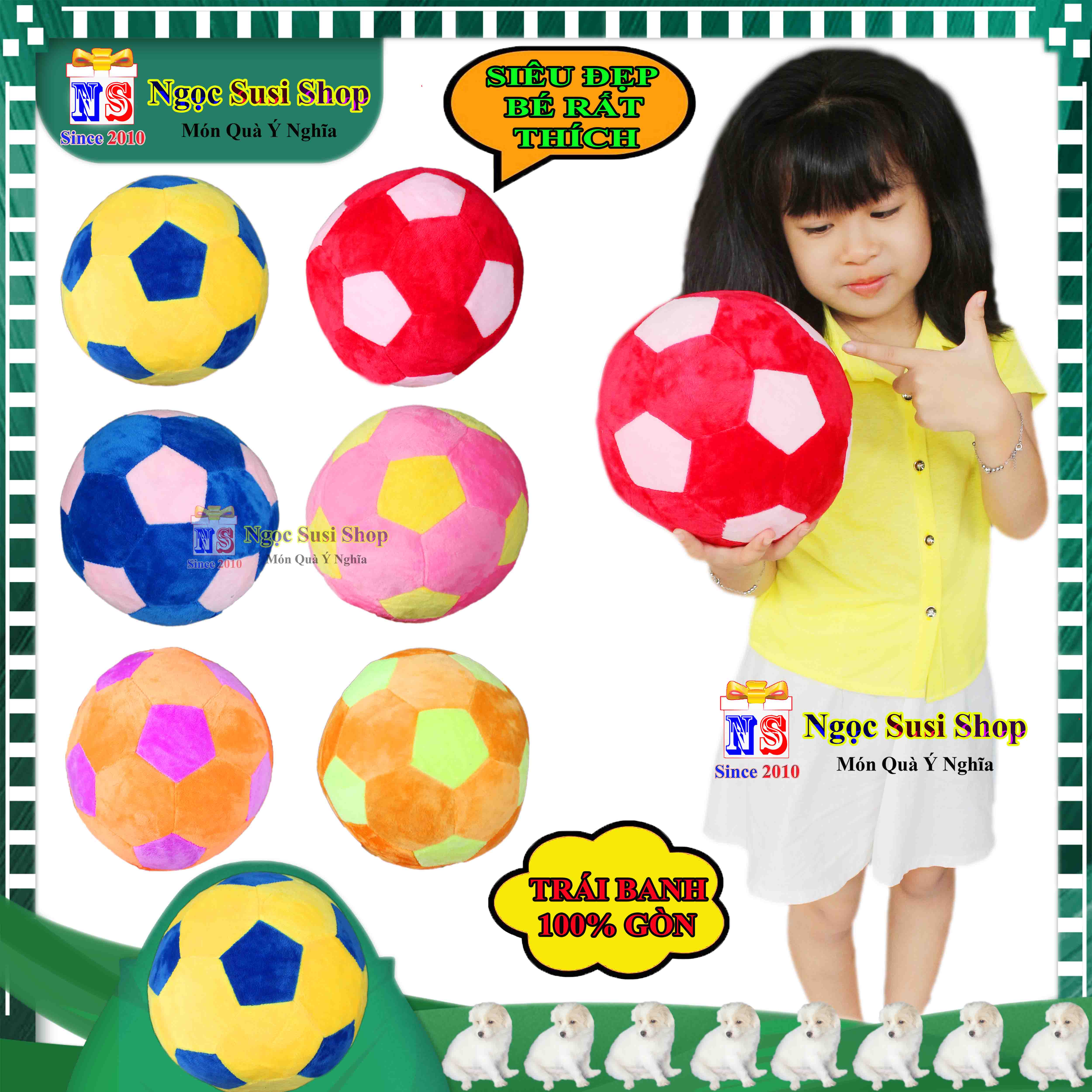 THÚ BÔNG TRÁI BANH CHO BÉ SIÊU MỀM MỊN RẤT DỄ THƯƠNG - GẤU BÔNG HÌNH TRÁI BANH