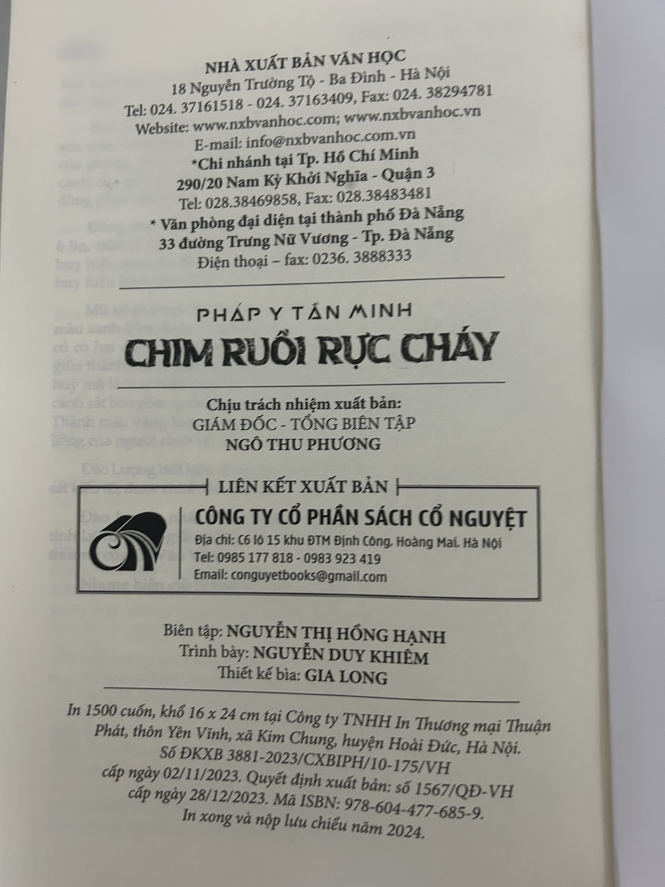 Chim Ruồi Rực Cháy - Pháp Y Tần Minh