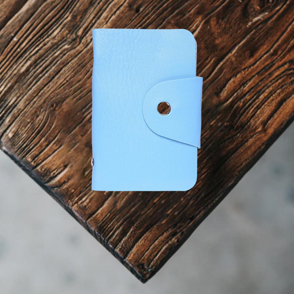 PU Leather Cards Wallet Holder Slim Wallet Card Organizer Gifts for Women Men