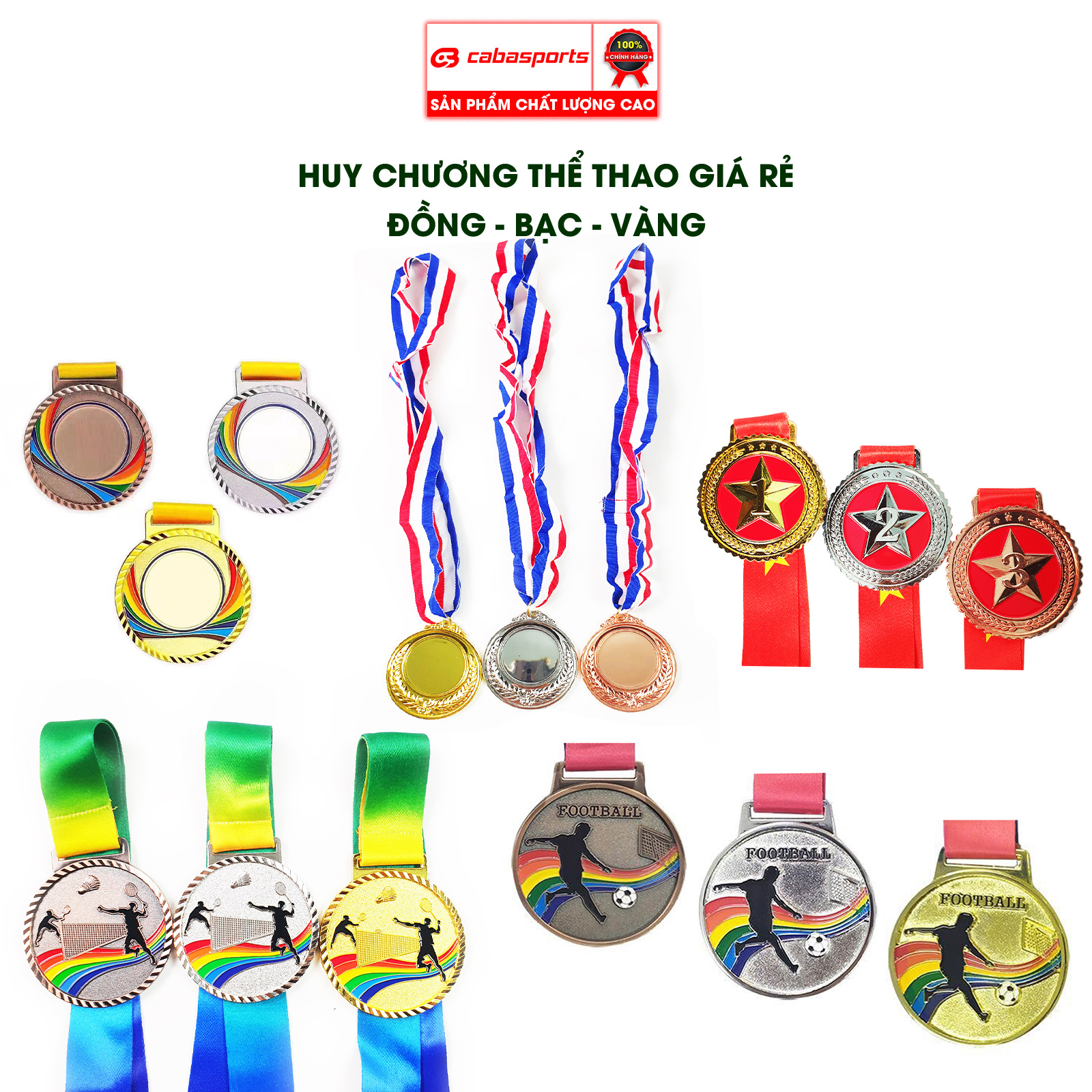 Huy chương thể thao chất lượng giá rẻ