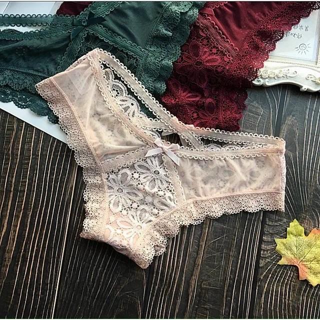 Quần lọt khe ren 2 dây chéo viền