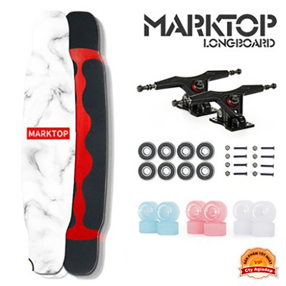 Ván trượt Longboard Marktop siêu xịn chuyên nghiệp (rộng 24cm dài 117cm)