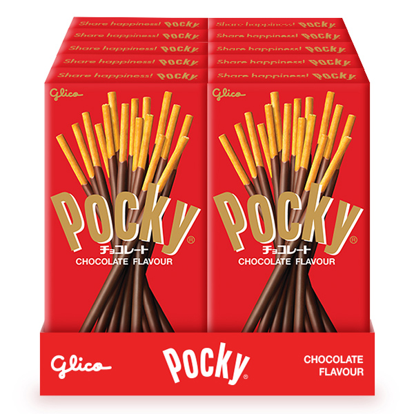 Bánh que Pocky hương vị sô cô la 40g x 10 Hộp