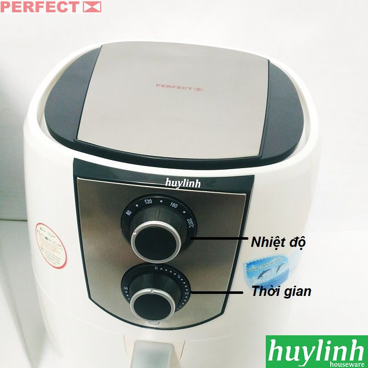 Nồi chiên không dầu Perfect GLA-768 - Dung tích 5 lít - Công suất 1400W - Hàng chính hãng