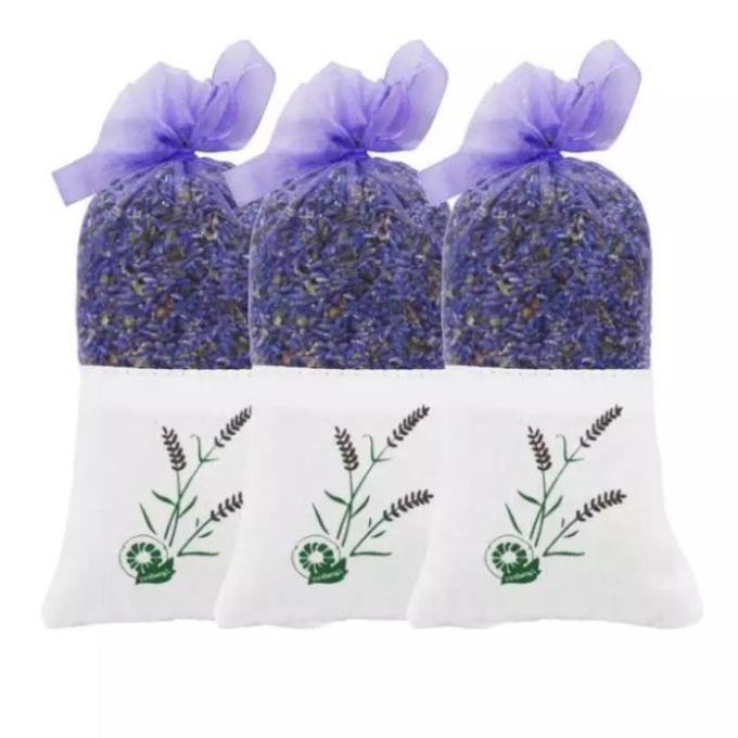 Túi Thơm Để Phòng, Treo Xe Oto Nụ Hoa Khô Oải Hương Lavender, Mùi Thơm Nhẹ Dịu