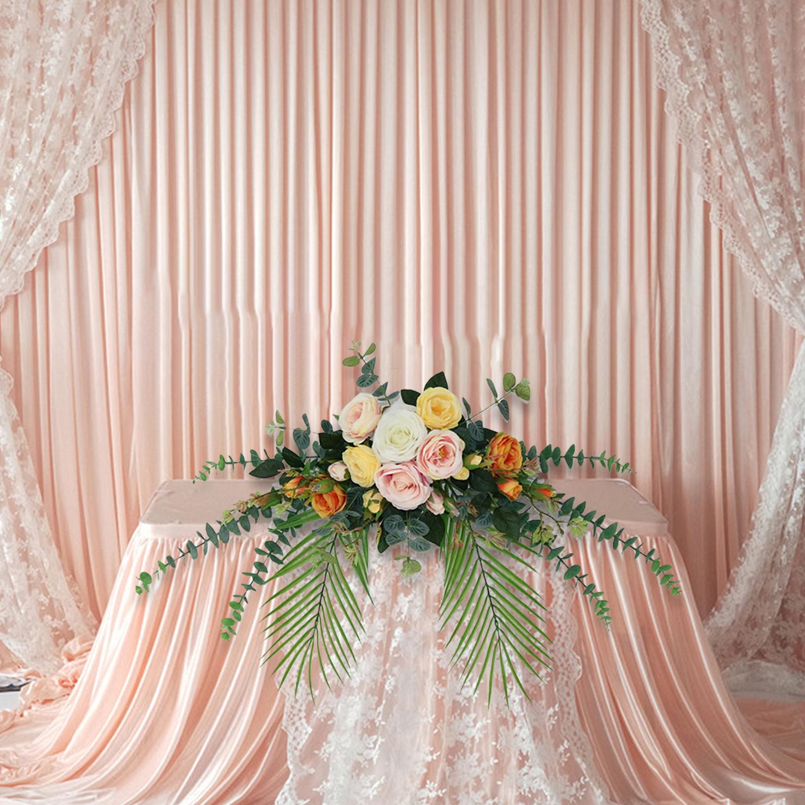 Artificial Rose Flowers for Photographic Props Farmhouse Ceremony Living Room Scenery