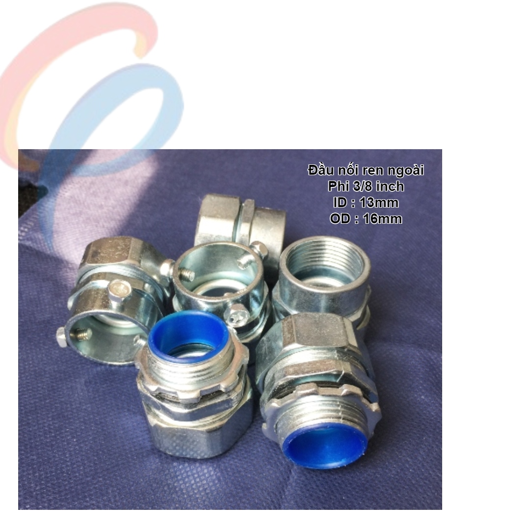 Đầu nối ren ngoài 3/8 inch