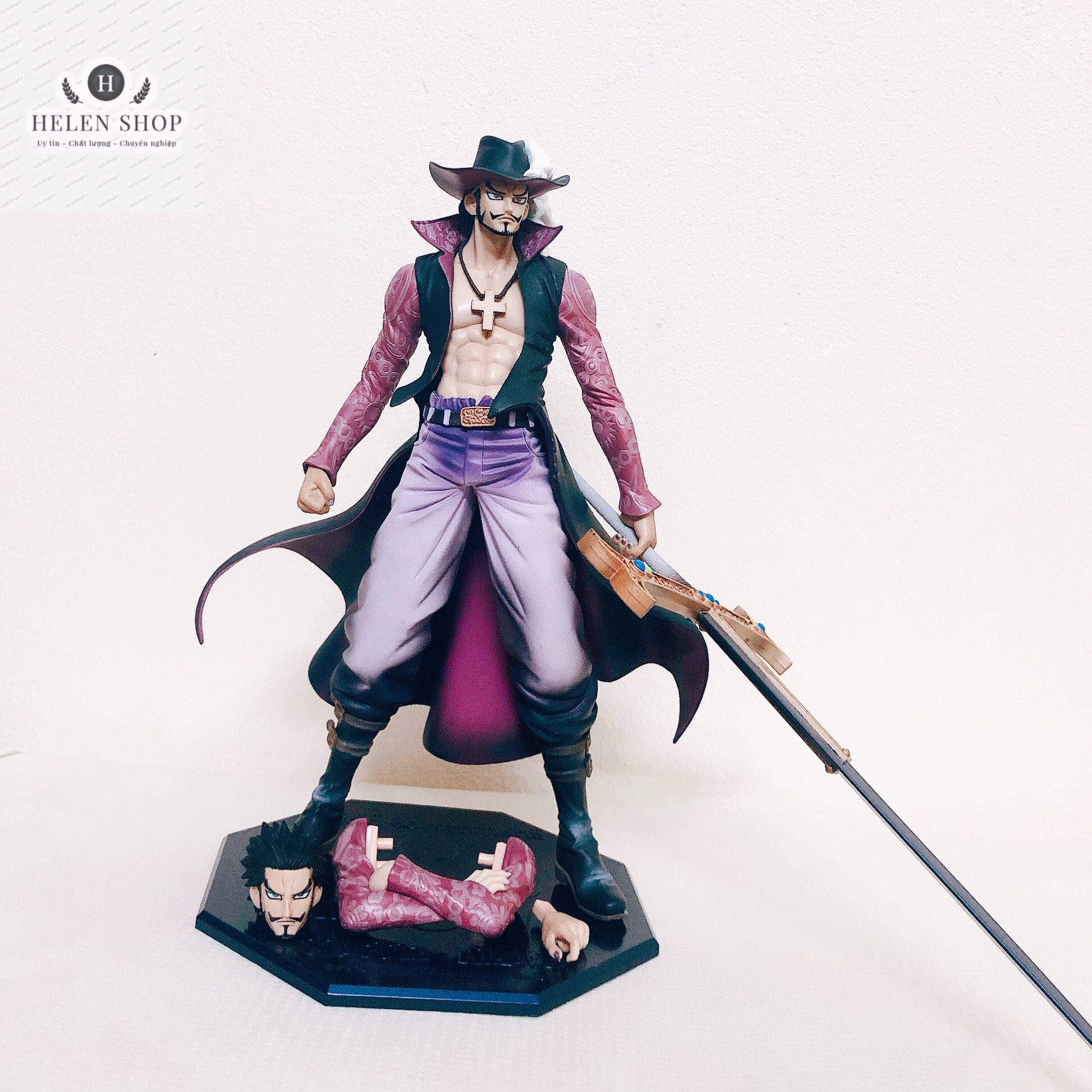 Mua Mô hình One Piece Mihawk kiếm sĩ số 1 Thế Giới Cựu thất vũ hải cực đẹp   Tiki