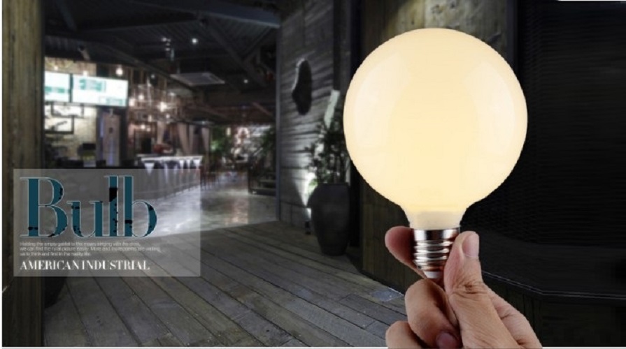 Bộ 2 bóng đèn Led thủy tinh đục G80 7w đui E27 hàng chính hãng.