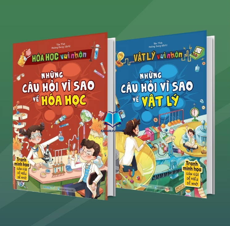 Sách - Những câu hỏi vì sao về Vật lý + Hóa học (MG)