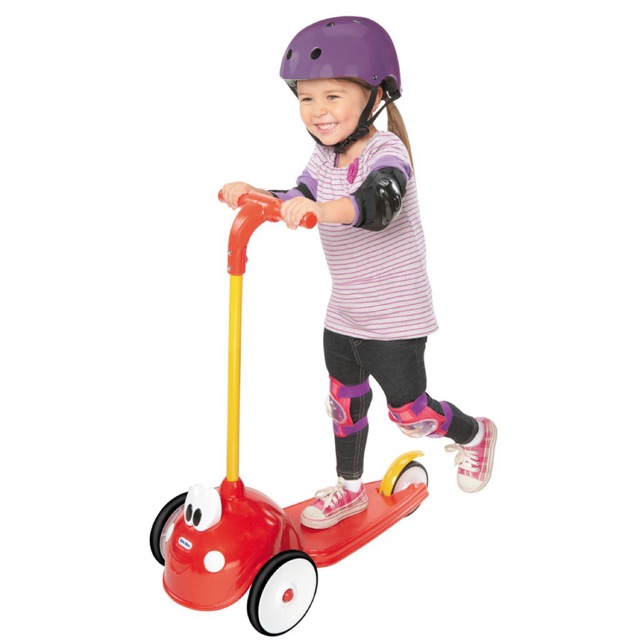 Xe Scooter hình Cozy (màu đỏ vàng)