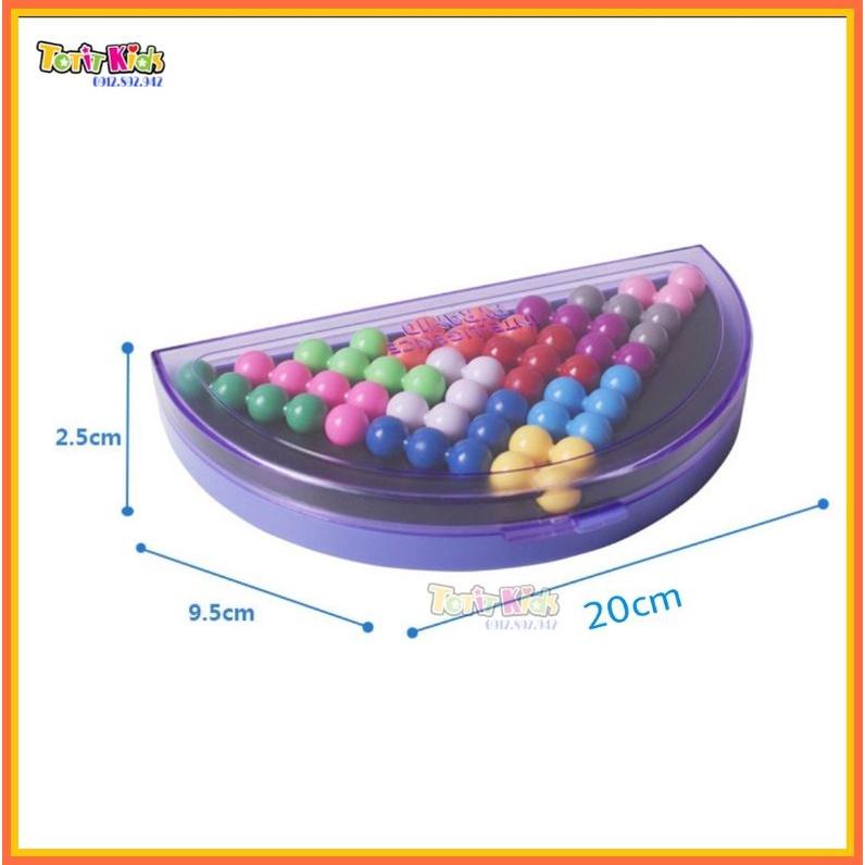 ( Đồ chơi IQ ) Puzzle Block, Đồ chơi giải hình phẳng, hình kim tự tháp, phát triển IQ,